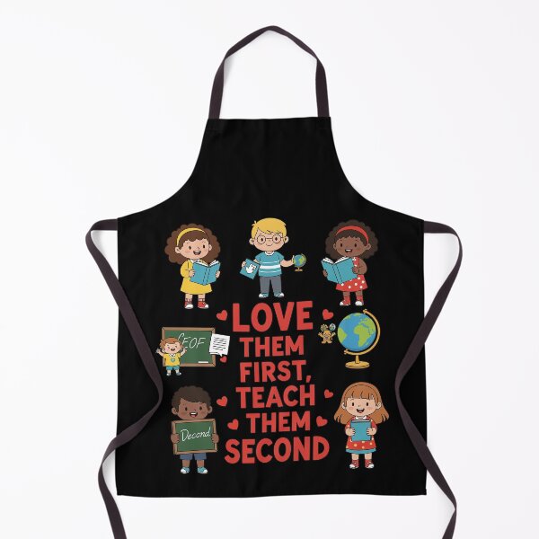 Item preview, Love Them First Teach Them Second Teacher Valentine designed and sold by OlakunleOloroz.