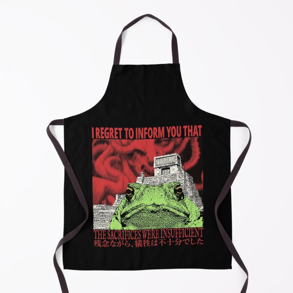 Item preview, I Regret To Inform You Frog designed and sold by VintageMedatsu.