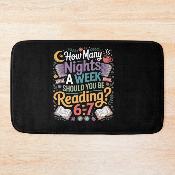 Item preview, Teacher 67 How Many Nights A Week Should You Be Reading designed and sold by catsdothingz.
