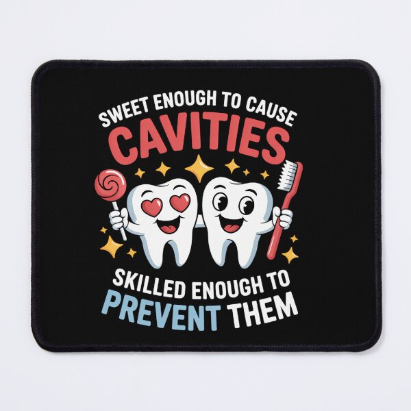 Item preview, Cute Dentist Office Humor Funny Dental Hygiene Hygienist designed and sold by inoralearab.