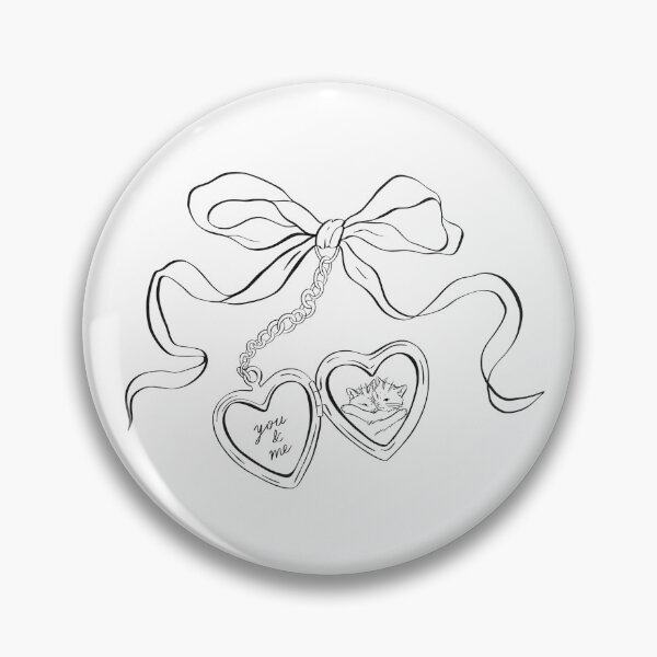 Item preview, heart locket cats designed and sold by delicate-pov.