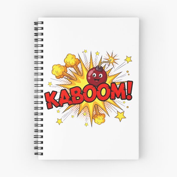 Item preview, Comic Book Explosion Art – Kaboom Bomb, Pop Art Retro Cartoon Graphic Design designed and sold by Luminari Creations.