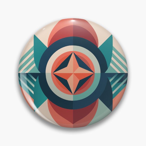 Item preview, Abstract Geometric Compass Mandala designed and sold by Jirada.