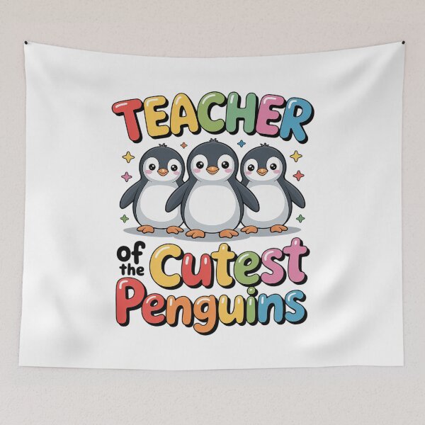 Item preview, Teacher Of The Cutest Penguins Funny Penguin Back To School designed and sold by catsdothingz.