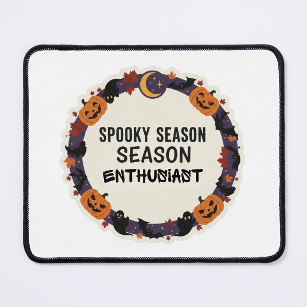 Item preview, Spooky Season Enthusiast Sticker - Halloween Lover Fall Aesthetic Autumn Gift Pumpkin Spice designed and sold by RealVibeVault.