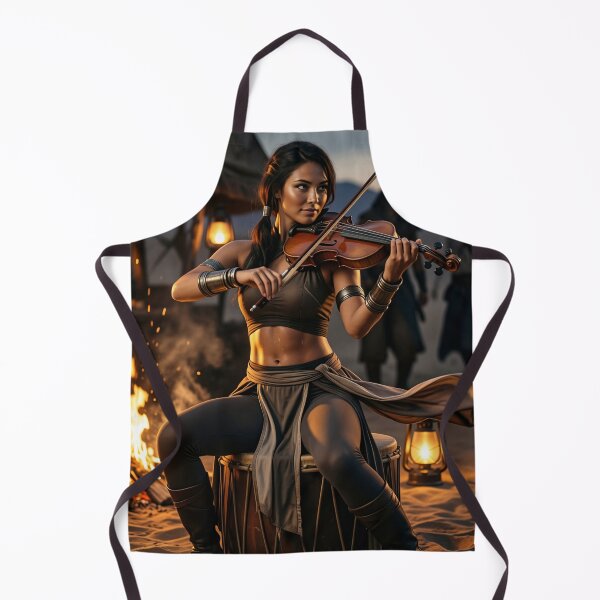 Item preview, Nomad Woman Playing Fiddle by Desert Fire designed and sold by CathryneDelamort.