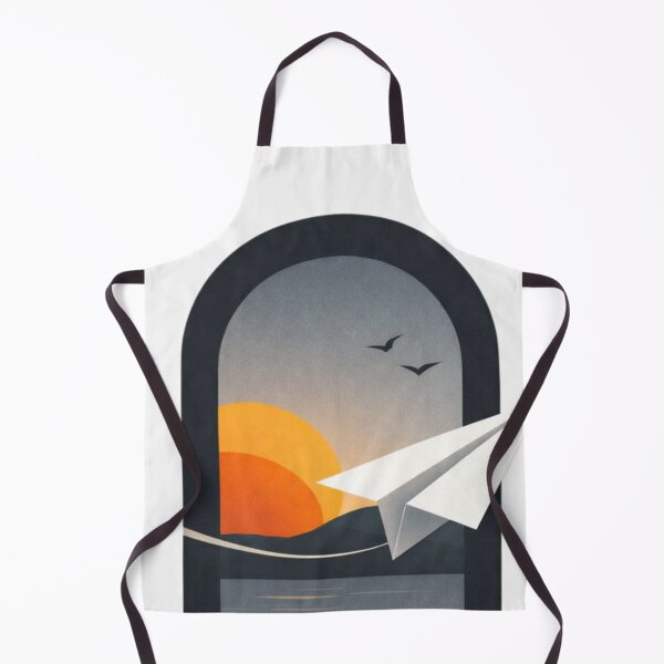 Item preview, Paper Plane Journey – Minimalist Freedom Illustration designed and sold by The Willy's Belly.