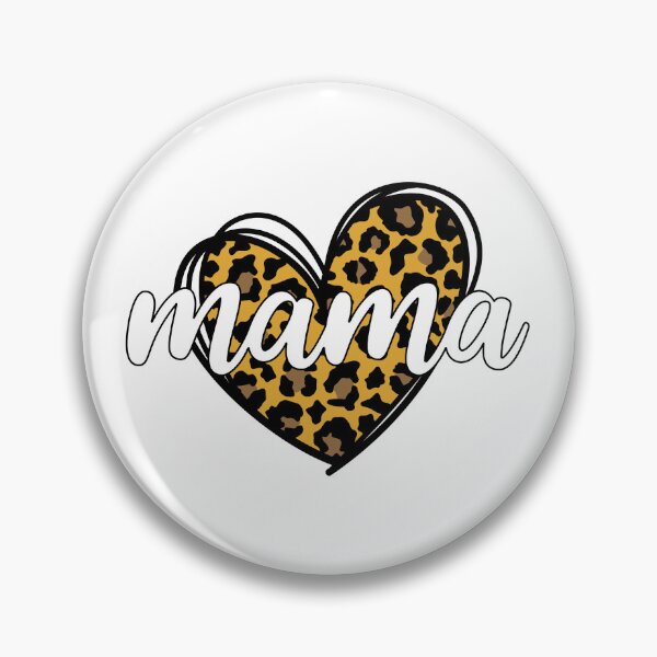 Item preview, Mama Leopard Heart Print Art designed and sold by Nattaporn.