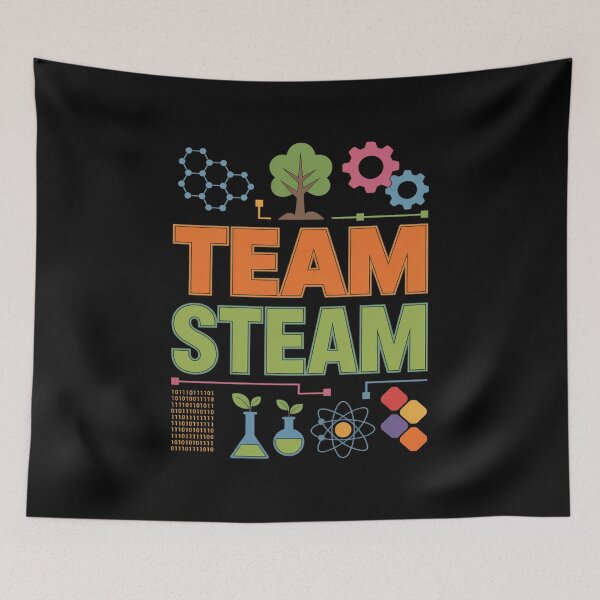 Item preview, Team STEAM Science Teacher Kids STEM designed and sold by catsdothingz.