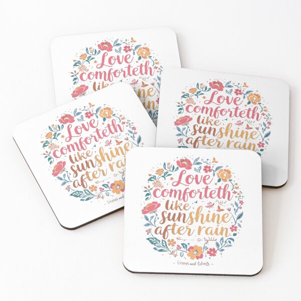 Item preview, Love Comforteth Like Sunshine Quote designed and sold by EmpoweredEchoesSpirit.