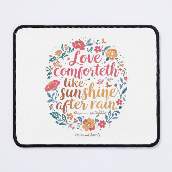 Item preview, Love Comforteth Like Sunshine Quote designed and sold by EmpoweredEchoesSpirit.