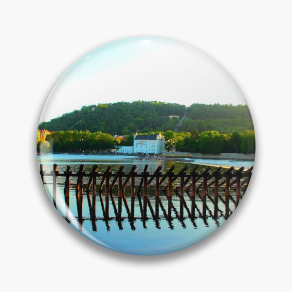 Item preview, Wooden barrier on Vltava River in Prague, Czech Republic designed and sold by Kristina Drozd.