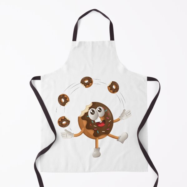 Item preview, Cute Dancing Donut Cartoon – Funny Sweet Food Character Design designed and sold by Graphizia.