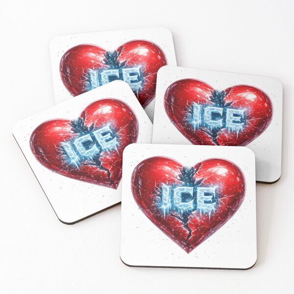 Item preview, ICE Heart – Frozen Love 3D Artwork designed and sold by BoldLineDesign.
