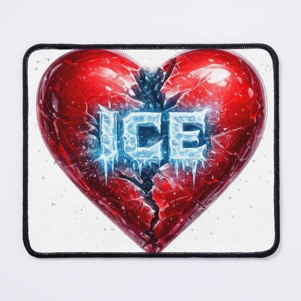 Item preview, ICE Heart – Frozen Love 3D Artwork designed and sold by BoldLineDesign.