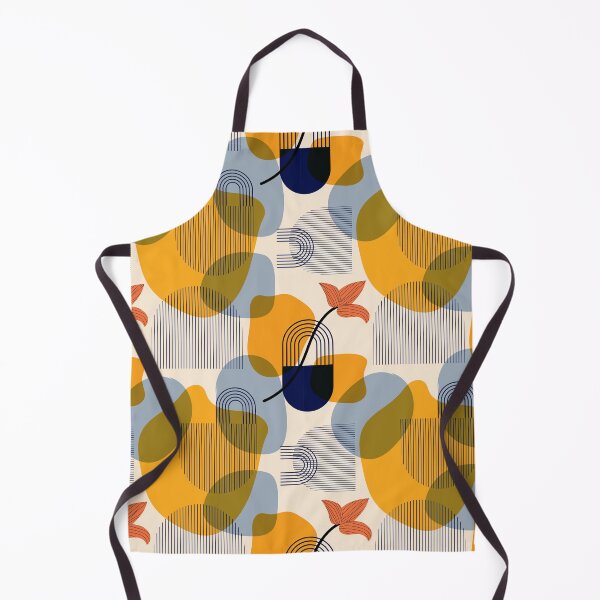 Item preview, Mid Century Abstract Seamless Pattern with Organic Shapes and Linear designed and sold by SGStudio_Thailand.