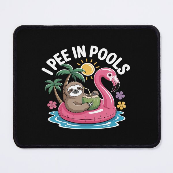 Item preview, I Pee In Pools Swimming Joke Funny Summer Pool Party designed and sold by Shannon Bosley.