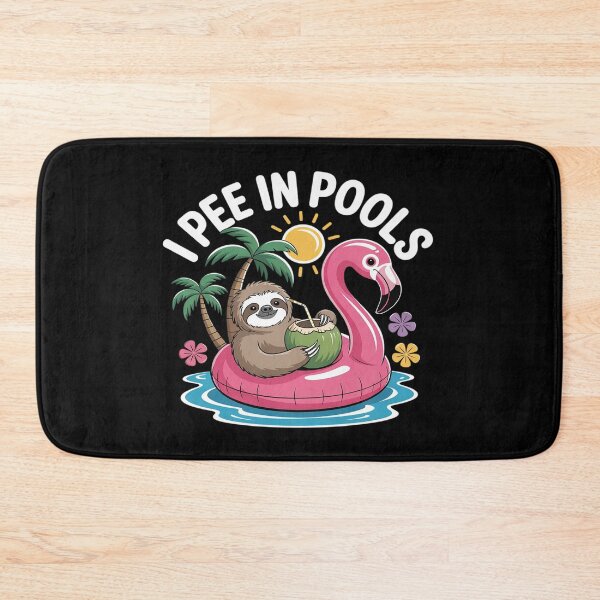 Item preview, I Pee In Pools Swimming Joke Funny Summer Pool Party designed and sold by Shannon Bosley.
