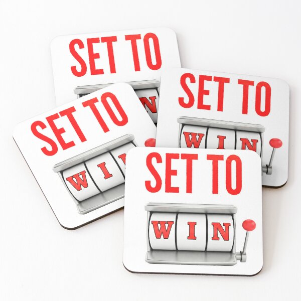 Item preview, Set To Win Slot Machine Jackpot designed and sold by Astraskal.