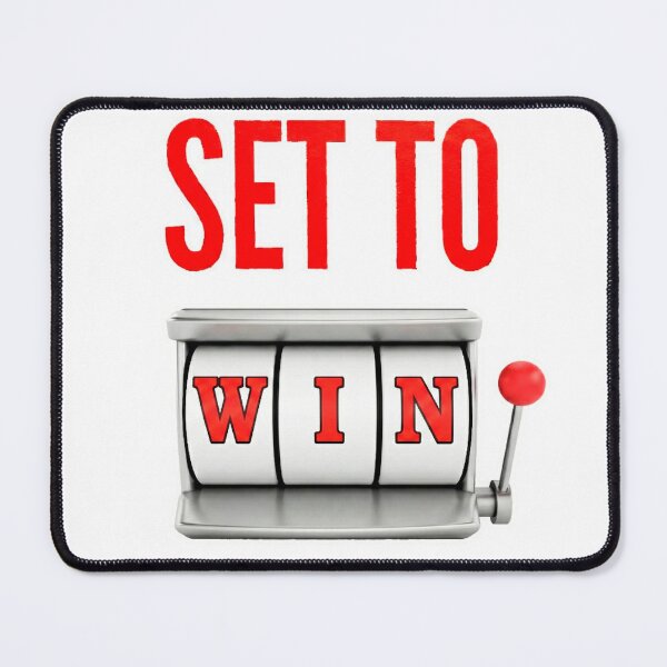 Item preview, Set To Win Slot Machine Jackpot designed and sold by Astraskal.