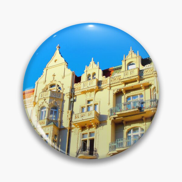 Item preview, Art Nouveau building on Rasin Embankment in Prague, Czech Republic designed and sold by Kristina Drozd.