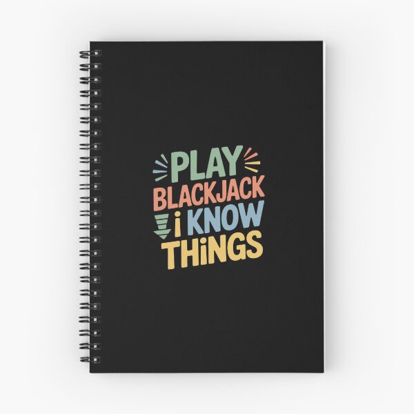 Item preview, I Play Blackjack I Know Things Funny Blackjack Lover designed and sold by Shannon Bosley.