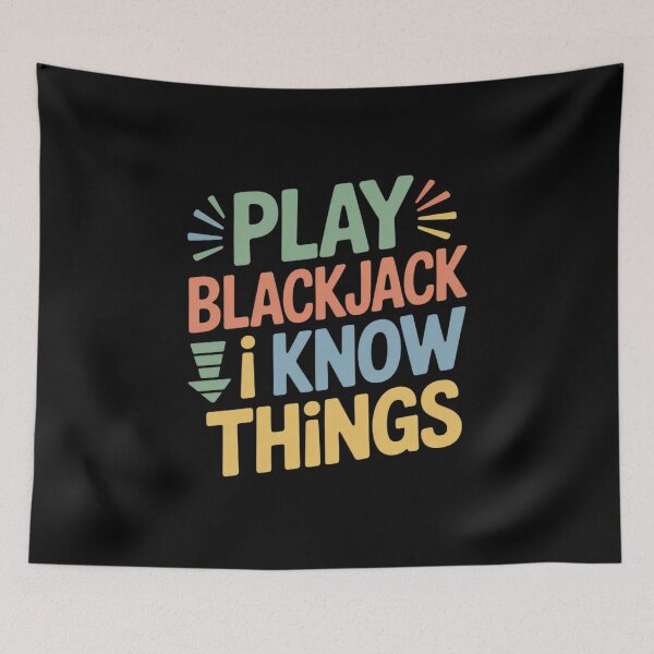 Item preview, I Play Blackjack I Know Things Funny Blackjack Lover designed and sold by Shannon Bosley.