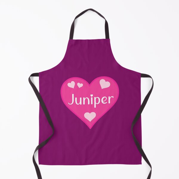 Item preview, Juniper Name Pink Heart designed and sold by Jeallan Designs.