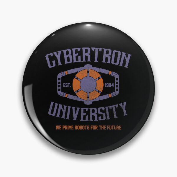 Item preview, Cybertron University Retro Campus Logo designed and sold by LaurenceLeroux.