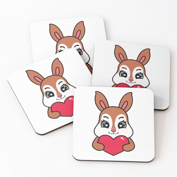 Item preview, Bunny Holding Heart  designed and sold by Marshallamoakohene.