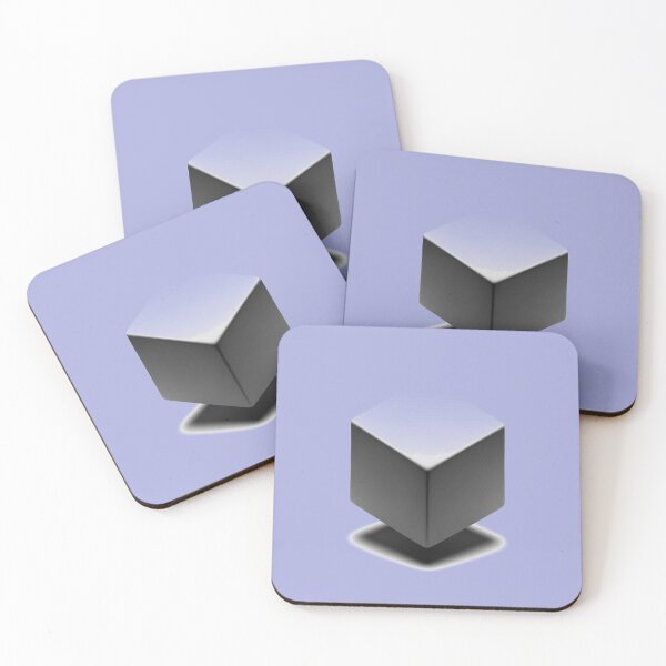 Item preview, Minimalist 3D Cube Design | Stability Geometry Art designed and sold by INNER WINNER YOU.