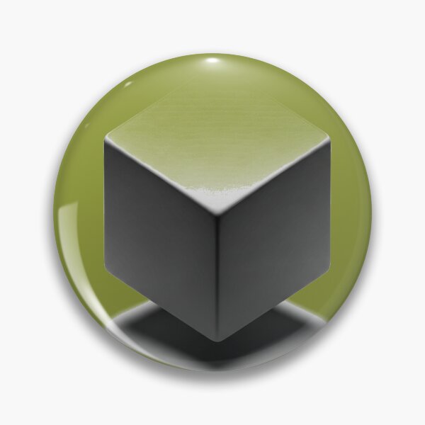 Item preview, Minimalist 3D Cube Design | Stability Geometry Art designed and sold by INNER WINNER YOU.