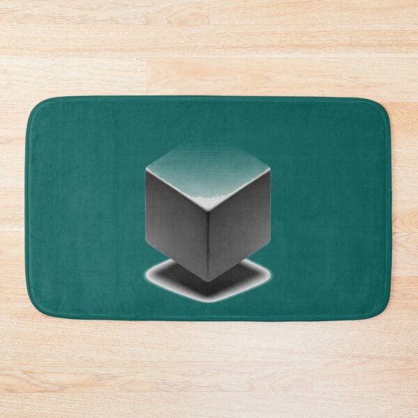 Item preview, Minimalist 3D Cube Design | Stability Geometry Art designed and sold by INNER WINNER YOU.