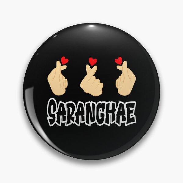 Item preview, Saranghae Korean Finger Hearts  designed and sold by jotaro210.