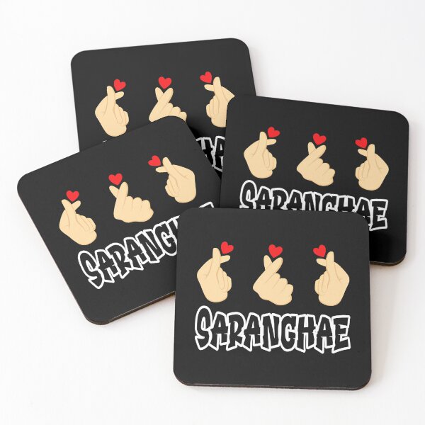 Item preview, Saranghae Korean Finger Hearts  designed and sold by jotaro210.