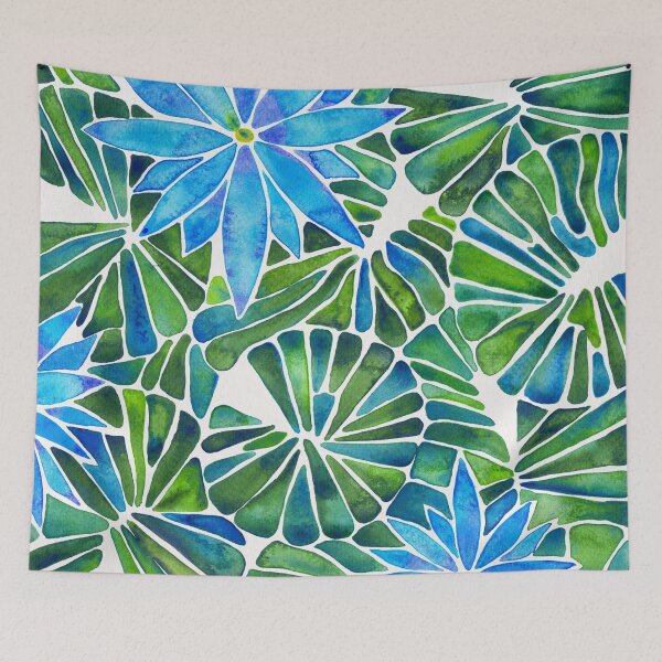 Item preview, Water Lilies – Blue & Green Palette designed and sold by Cat Coquillette.