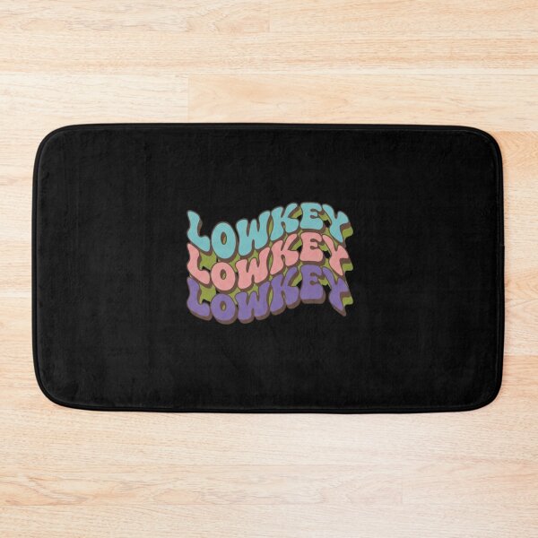 Item preview, LOWKEY Retro Repeating Text designed and sold by TinyJoy Studio.