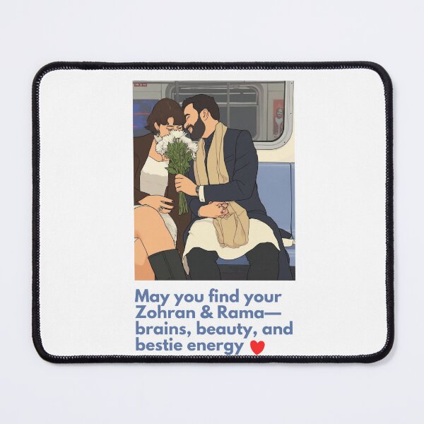 Item preview, May You Find Your Zohran & Rama – Cute Couple Valentine Quote designed and sold by Sketchbook Studio by Aqsaa.