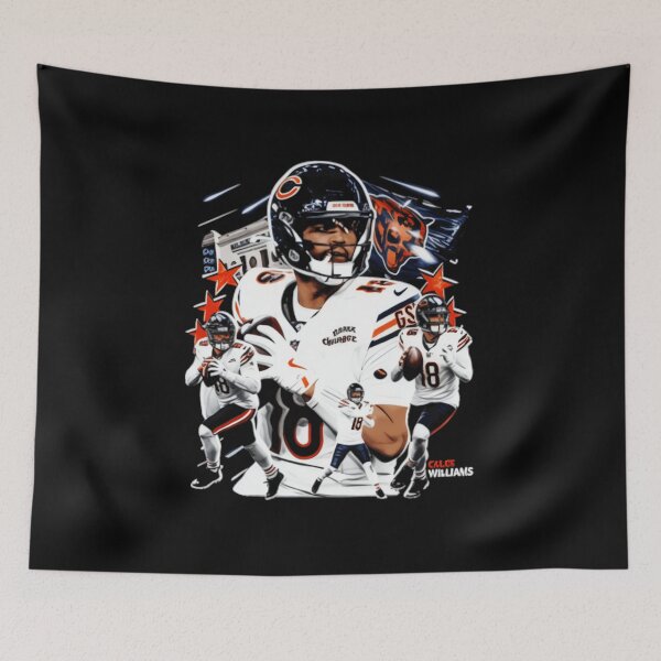 Item preview, Caleb Williams Chicago Flag  designed and sold by Dreammm99.