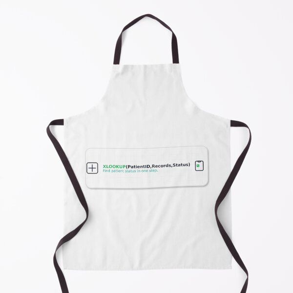 Item preview, XLOOKUP Patient ID Sticker | Healthcare Data Excel Nerd designed and sold by TechNoChaos.