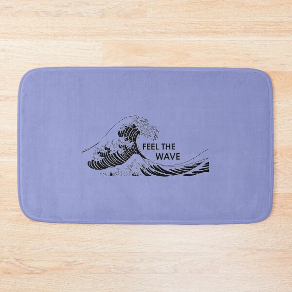 Item preview, Minimalist Black and White "Feel The Wave" designed and sold by INNER WINNER YOU.