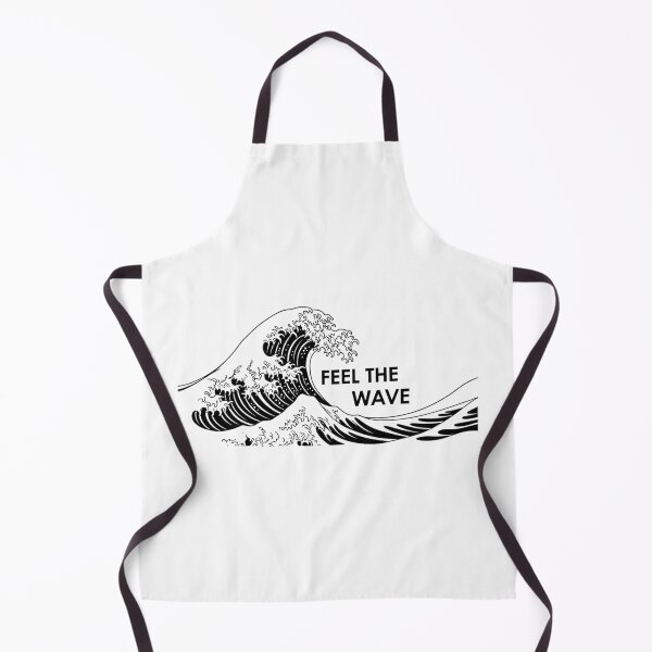 Item preview, Minimalist Black and White "Feel The Wave" designed and sold by INNER WINNER YOU.