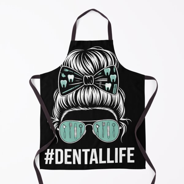Item preview, Dentallife Funny Dental Messy Bun designed and sold by agogivwaltha.