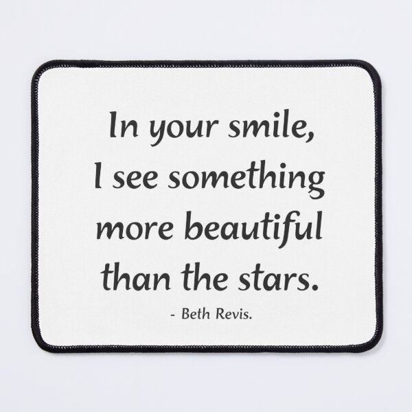 Item preview, In Your Smile Love Quote designed and sold by EmpoweredEchoesSpirit.