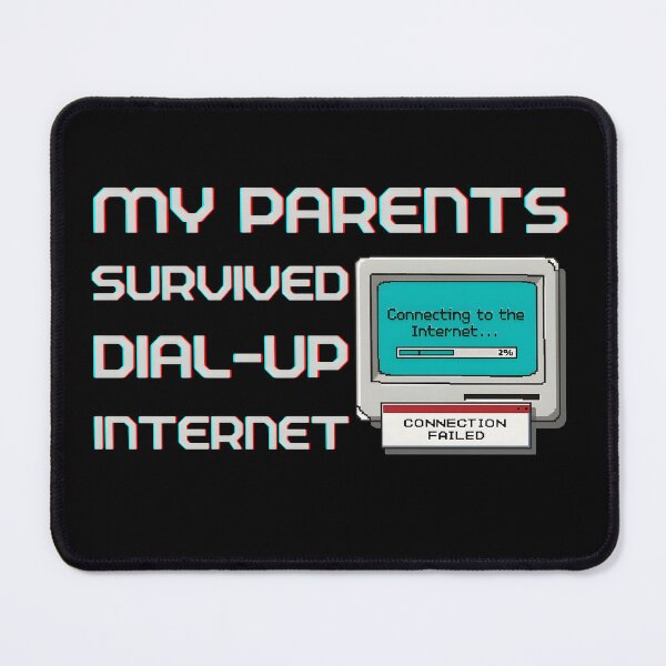 Item preview, My Parents Survived Dial-Up Internet Retro UI designed and sold by PROPera-design.
