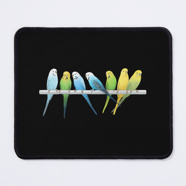 Item preview, Rows of Budgies on a Perch designed and sold by enkwcahfc38.