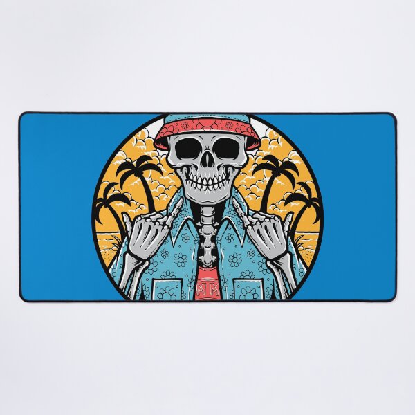 Item preview, Summer Vibe Skull Beach Aesthetic designed and sold by Retr0Tshirts.