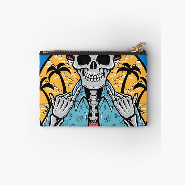 Item preview, Summer Vibe Skull Beach Aesthetic designed and sold by Retr0Tshirts.