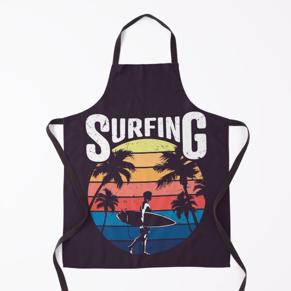 Item preview, Vintage Surfing Wave Beach Design designed and sold by Retr0Tshirts.