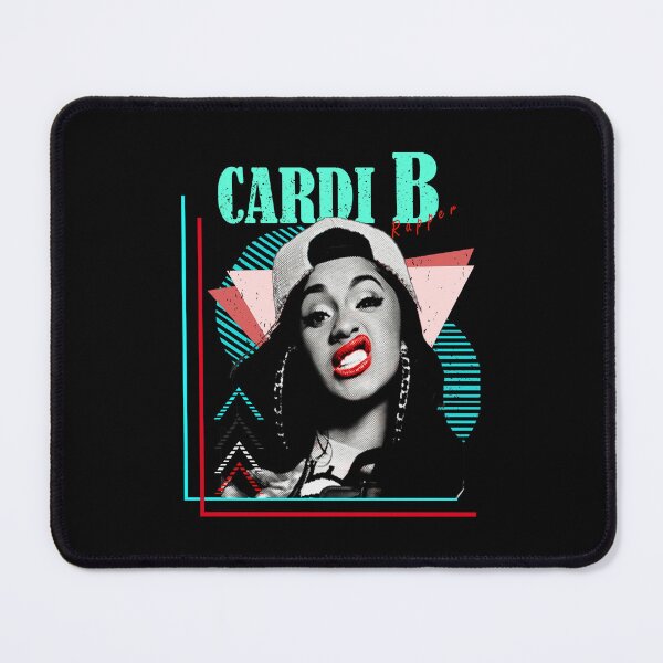 Item preview, Cardi B Retro Pop Star Smiling Portrait designed and sold by Roblox215.